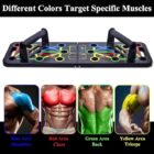 FitHead 15 in 1 Pushup Board for Strength Training, Fitness and Exercise Equipment for men & woman, Home & Gym Exercise Equipment for Chest, Shoulder, Triceps - Image 5