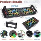 FitHead 15 in 1 Pushup Board for Strength Training, Fitness and Exercise Equipment for men & woman, Home & Gym Exercise Equipment for Chest, Shoulder, Triceps - Image 6